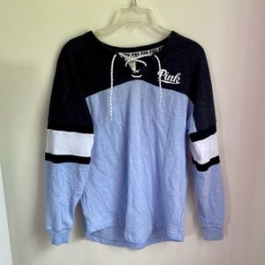 VS PINK Long Sleeve💙🤍